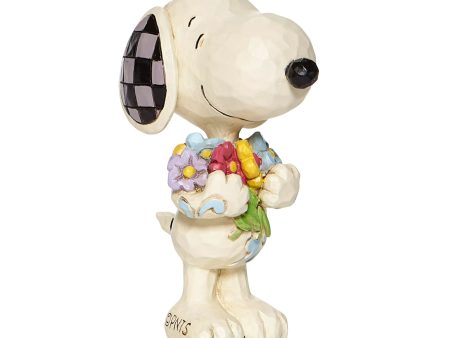 Mini Snoopy with Flowers Online now