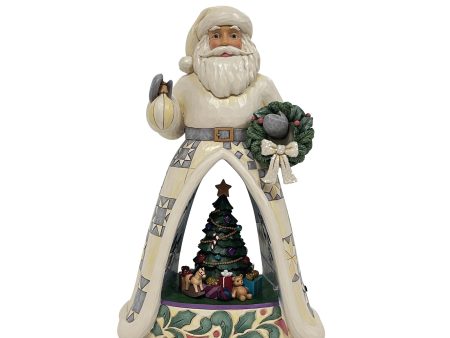 Santa Open Scene LED with Ani on Sale