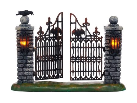 Spooky Wrought Iron Gate Online Sale