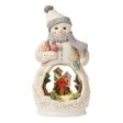 Snowman with Open Scene LED Fi Hot on Sale