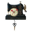 Vintage Stitch Clock Fashion