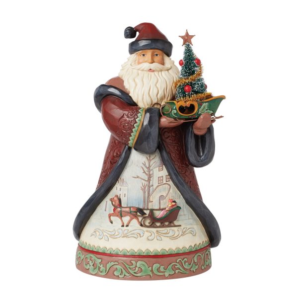 Holiday Manor Santa Sled Fig Online