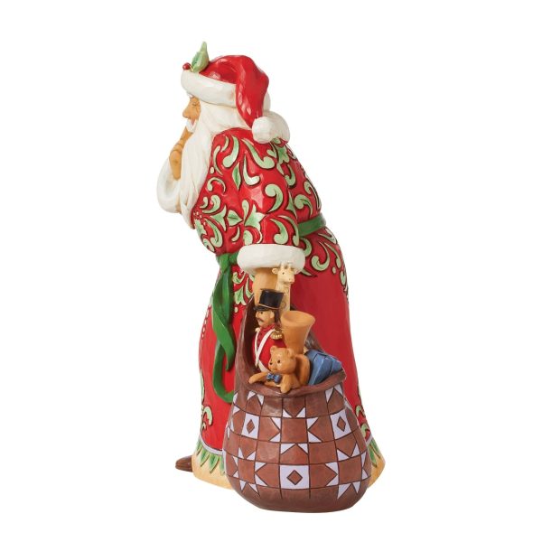 Shush Santa Figurine Hot on Sale