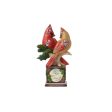 Cardinal Pair on Pedestal Fig Online Hot Sale