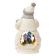 Snowman with Open Scene LED Fi Hot on Sale