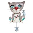 Mouser (Cat) Clock Hot on Sale