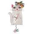 Pretty Kitty Clock For Cheap