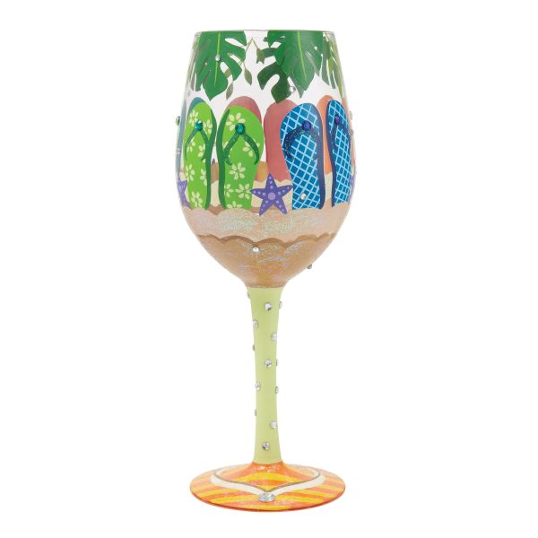 Stuck in the Sand Wine Glass Sale