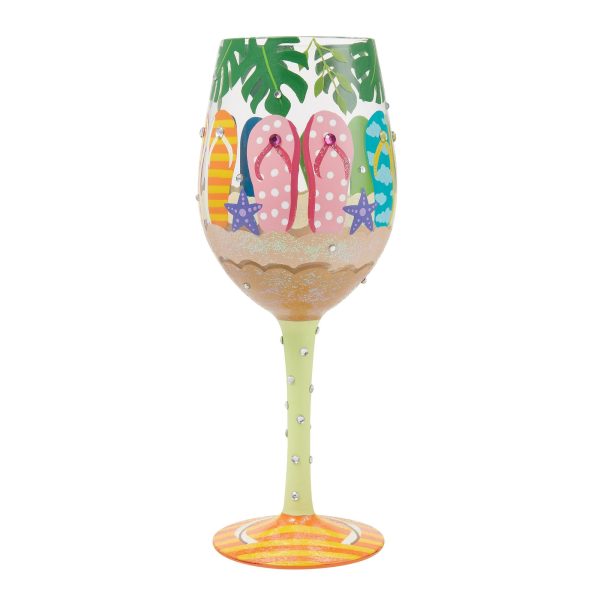 Stuck in the Sand Wine Glass Sale