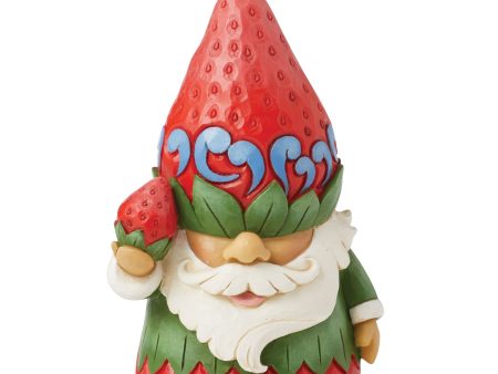 Strawberry Hat Gnome Figurine Sale