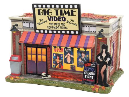 Elvira s Big Time Video Store Online Hot Sale