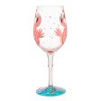 Fabulous Flamingos Wine Glass Hot on Sale