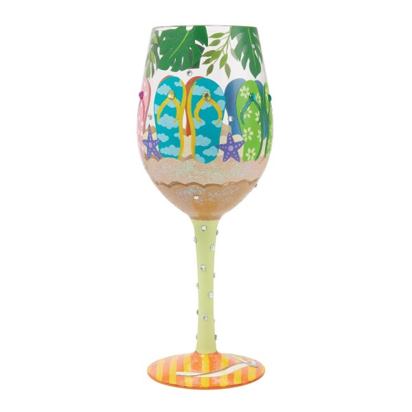 Stuck in the Sand Wine Glass Sale