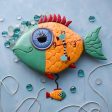 Wide-Eyed Fishy Clock Online