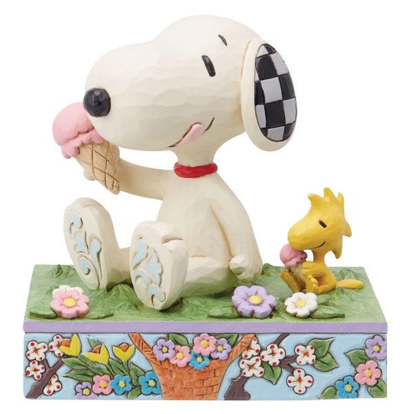 Snoopy & Woodstock Eating Ice For Discount