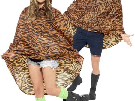 Tiger Party Poncho Regenschutz Online Sale