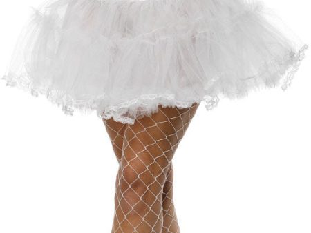 Weißer Tüll-Petticoat For Sale