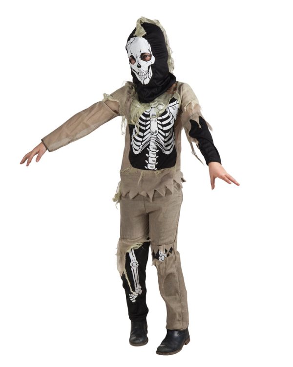 Zombie Skeleton Boy Kostüm For Cheap