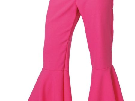 Neon-Pinke Schlaghose Grace on Sale