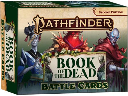 Pathfinder 2nd Edition - Book Of The Dead - Battle Cards For Sale