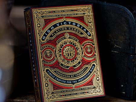 Bicycle Playing Cards - Theory-11 High Victorian (Red) Online