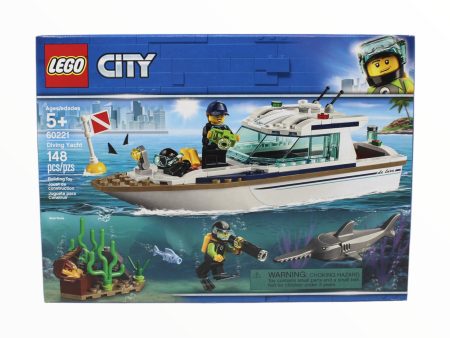 Retired Set 60221 City Diving Yacht Discount