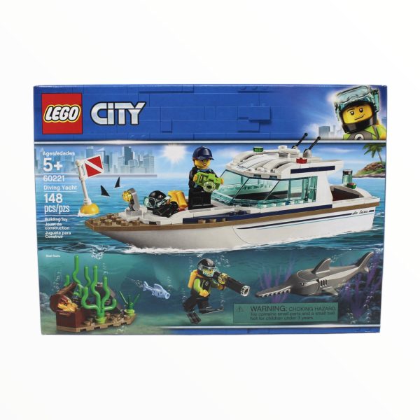 Retired Set 60221 City Diving Yacht Discount