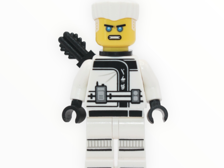 Zane (The Ninjago Movie, hair, black quiver) Sale