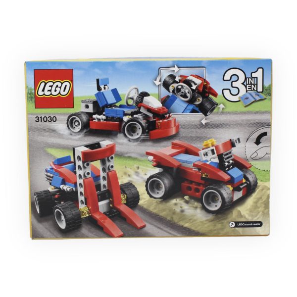 Retired Set 31030 Creator Red Go-Kart Fashion