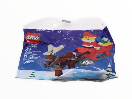 Polybag 40010 LEGO Santa with Sleigh Online Sale