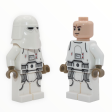 Snowtrooper (2020, printed legs, dark tan hands, frown) For Sale