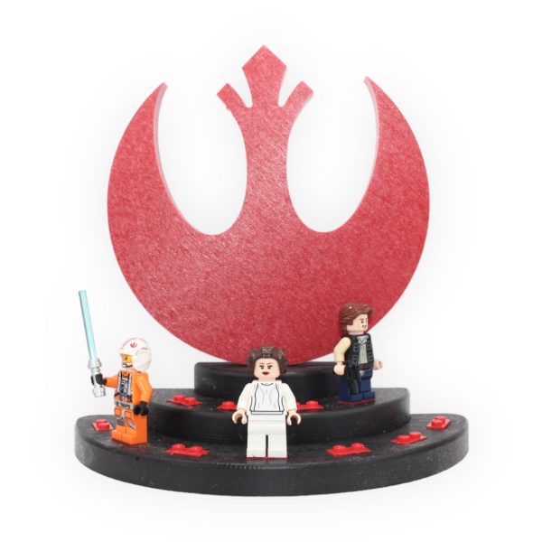 Star Wars Rebel-Themed Minifigure Display Stand (select a color) Supply