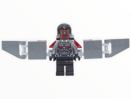 The Falcon (Infinity War, dark bluish gray suit, brick-built wings, no stickers) on Sale