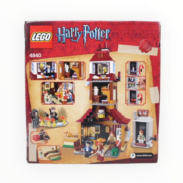 Certified Used Set 4840 Harry Potter The Burrow For Cheap