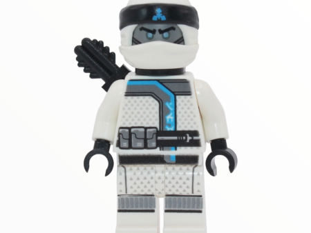 Zane (Sons of Garmadon, black wrap with blue symbol, quiver) Sale