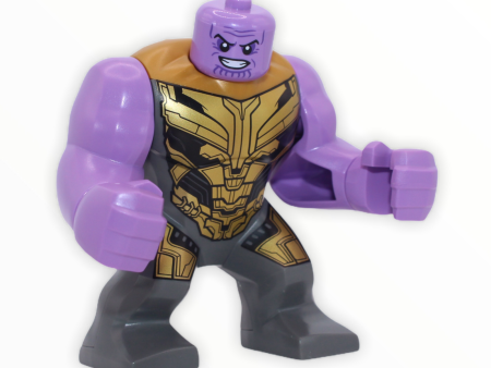 Thanos (Endgame, dark bluish gray armor, no helmet, smile) For Sale