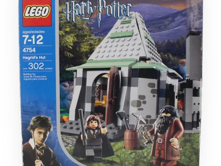 Certified Used Set 4754 Harry Potter Hagrid’s Hut (2nd Edition, 2004) Hot on Sale