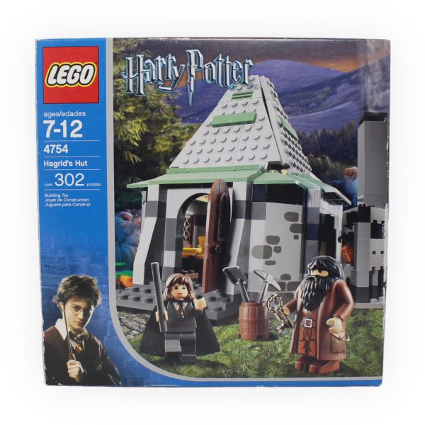 Certified Used Set 4754 Harry Potter Hagrid’s Hut (2nd Edition, 2004) Hot on Sale