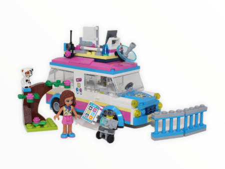 Used Set 41333 Friends Olivia’s Mission Vehicle Supply