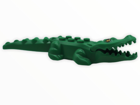 Alligator (green, printed eyes) Cheap