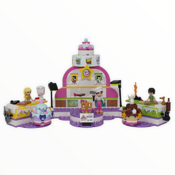 Used Set 41393 Friends Baking Competition Supply