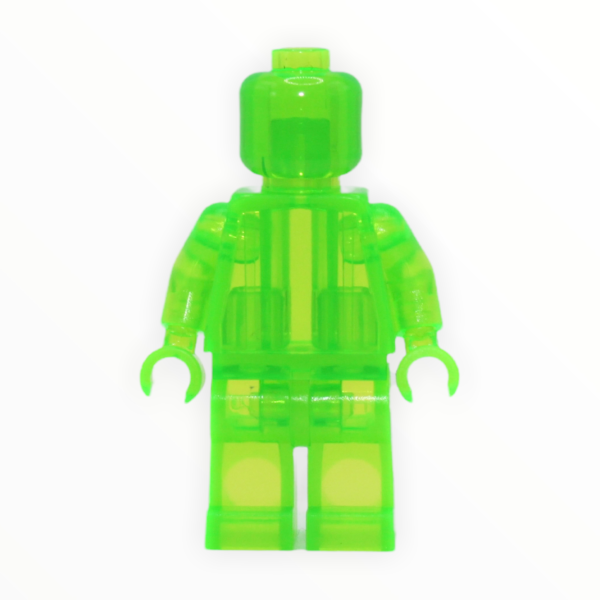 Transparent Green Minifigure Hot on Sale