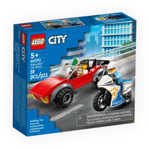 60392 City Police Bike Car Chase Discount