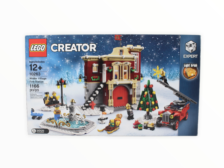 Certified Used Set 10263 Creator Winter Village Fire Station Sale