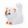 Churro (large cat, sitting, white with orange markings, Friends) For Discount