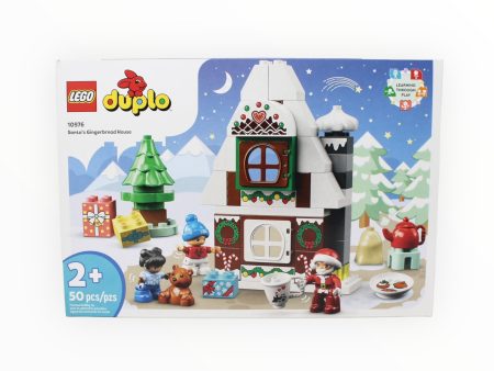 Retired Set 10976 DUPLO Santa’s Gingerbread House For Cheap