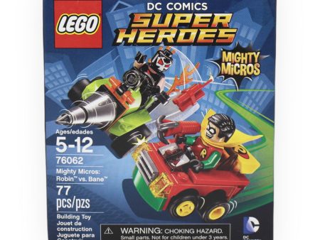 Retired Set 76062 DC Super Heroes Mighty Micros: Robin vs. Bane Hot on Sale