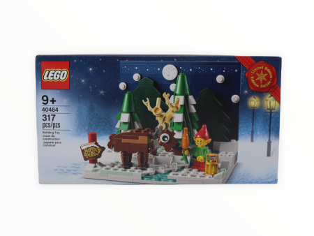 Retired Set 40484 LEGO Santa’s Front Yard on Sale