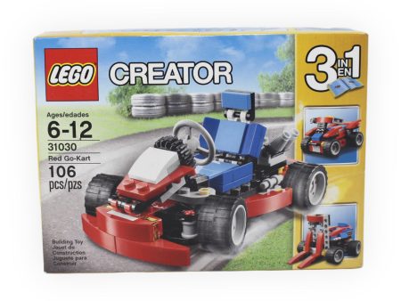 Retired Set 31030 Creator Red Go-Kart Fashion