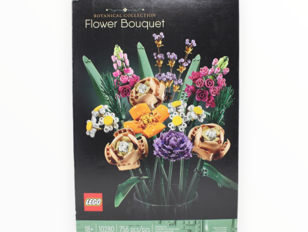 Certified Used Set 10280 Botanical Collection Flower Bouquet Online now